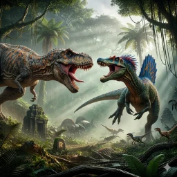 Ícone de Jogo de Conflito Dino Primal